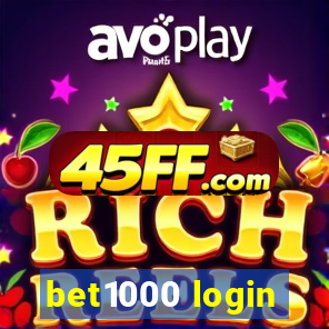 bet1000 login